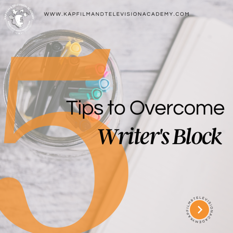 tips for overcoming writers block